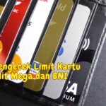 Cara Mengecek Limit Kartu Kredit Mega dan BNI